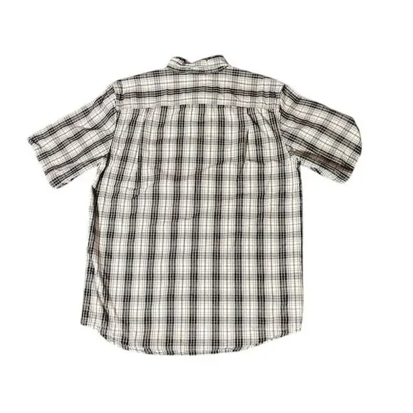 Carhartt Men's Plaid Short Sleeve Button-Up Shirt Size M - Picture 3 of 3